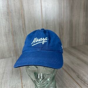 Walmart employee hat Always! Script Spark Logo Blue
